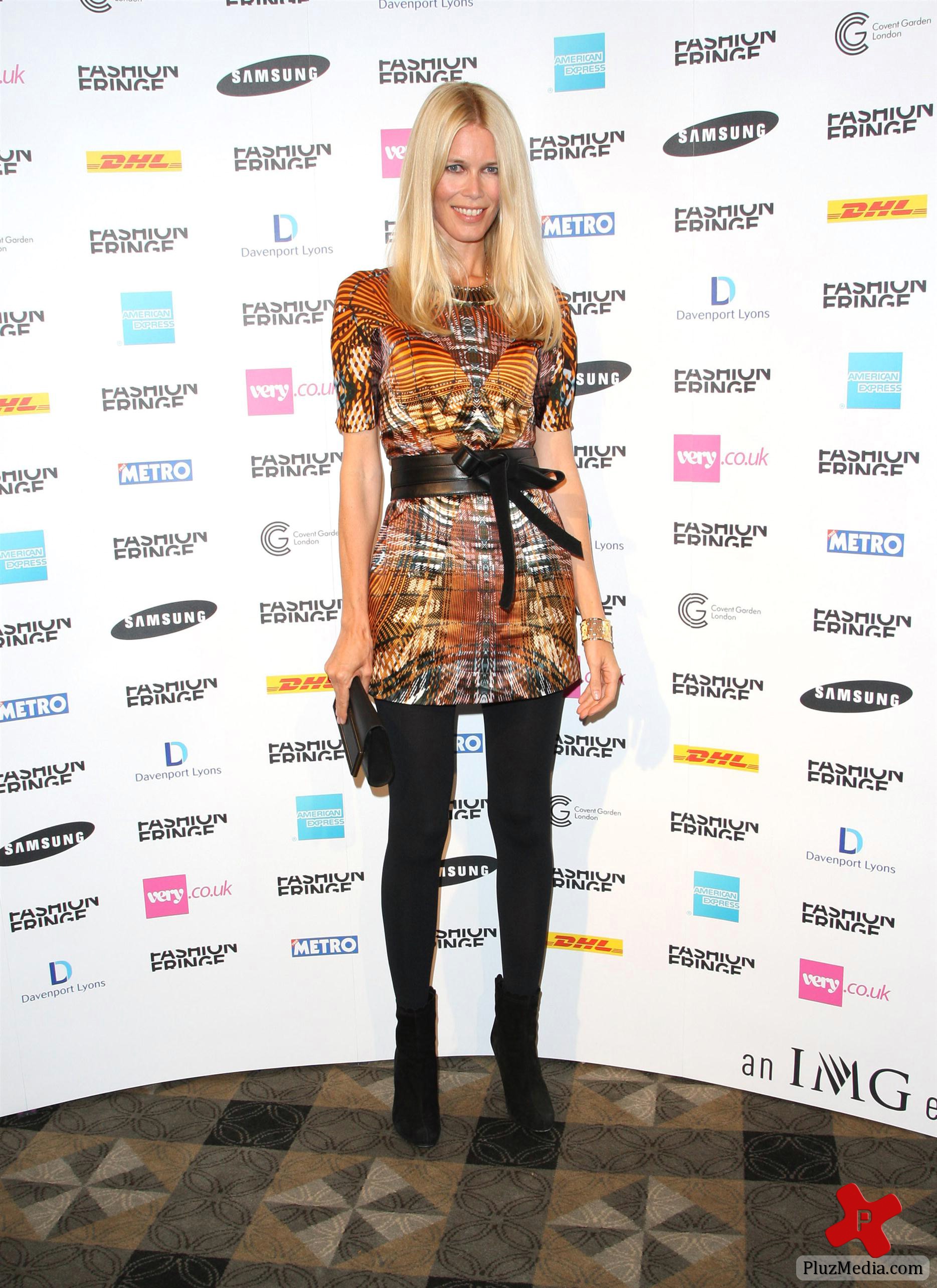 Claudia Schiffer - London Fashion Week Spring/Summer 2012 - Fashion Fringe - Arrivals | Picture 79756